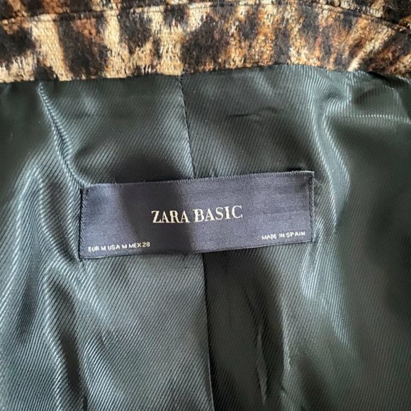 Zara Leopard Print Blazer - Picture 6 of 13